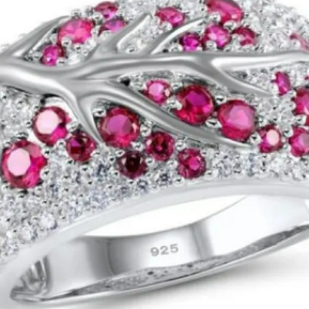 NIB Sterling silver size 8 wedding band style ring